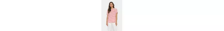 Flame Scarlet/White XS size 8 - SAINT TROPEZ JUCIA T SHIRT