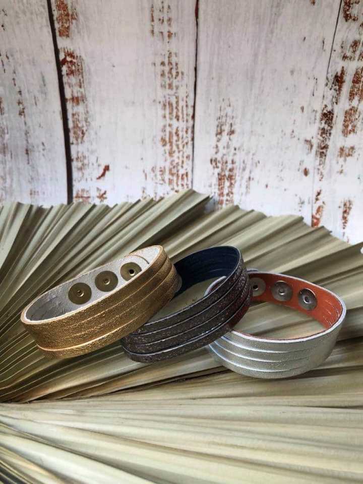 LEATHER CUFF BRACELETS Shop Fifi Binx Boutique