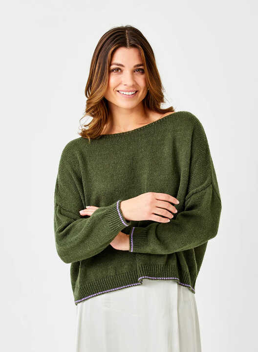 SUZY D LAURETTA OVERSIZED KNIT