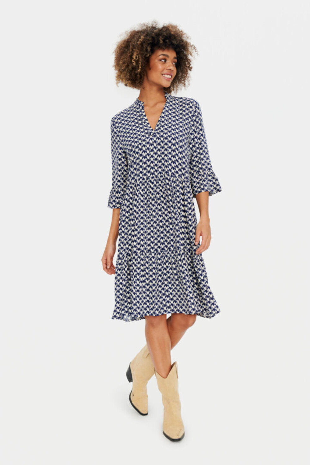 SAINT TROPEZ EDA KNEE LENGTH DRESS | Shop | Fifi & Binx Boutique