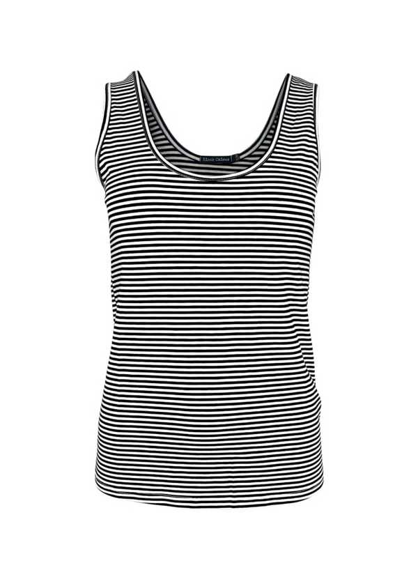 POLLY STRIPED VEST TOPS